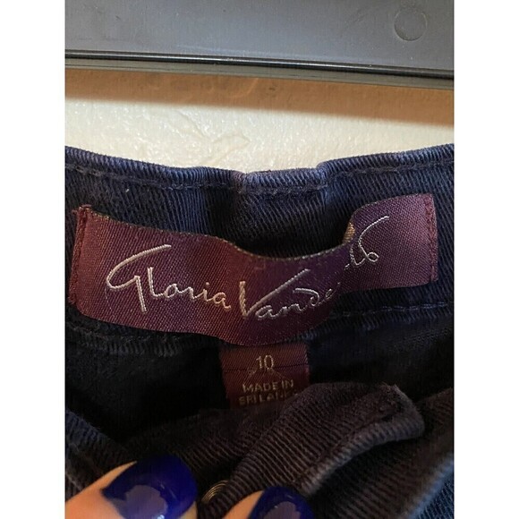 Gloria Vanderbilt Blue Denim Jeans Sz.10 (Amanda) Short - Picture 3 of 5